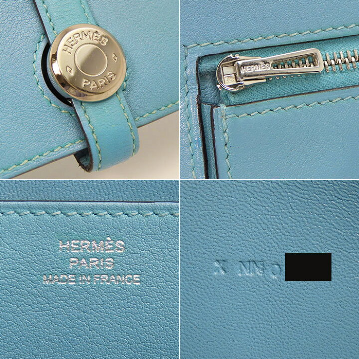 楽天市場】HERMES エルメス ドゴンロング X刻印 2016年 ウォレット 