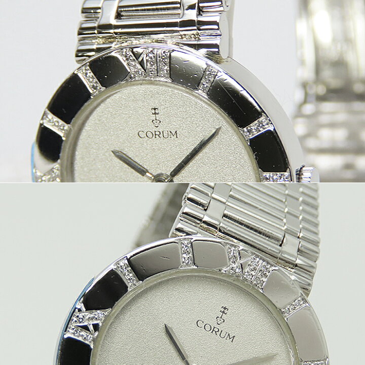 楽天市場】コルム CORUM ロムルス 30.131.79V-58 プラチナ Pt950 無垢 