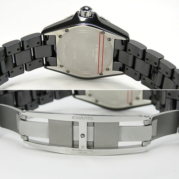 楽天市場】【シャネル】J12 ブラック セラミック 38mm H0685 保証書付 