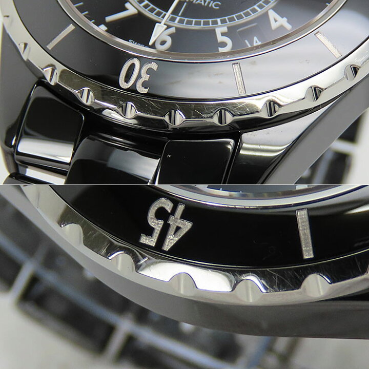 楽天市場】【シャネル】J12 ブラック セラミック 38mm H0685 保証書付 