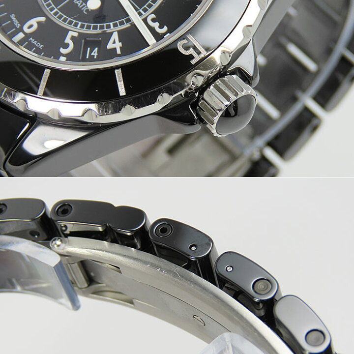 楽天市場】【シャネル】J12 ブラック セラミック 38mm H0685 保証書付 