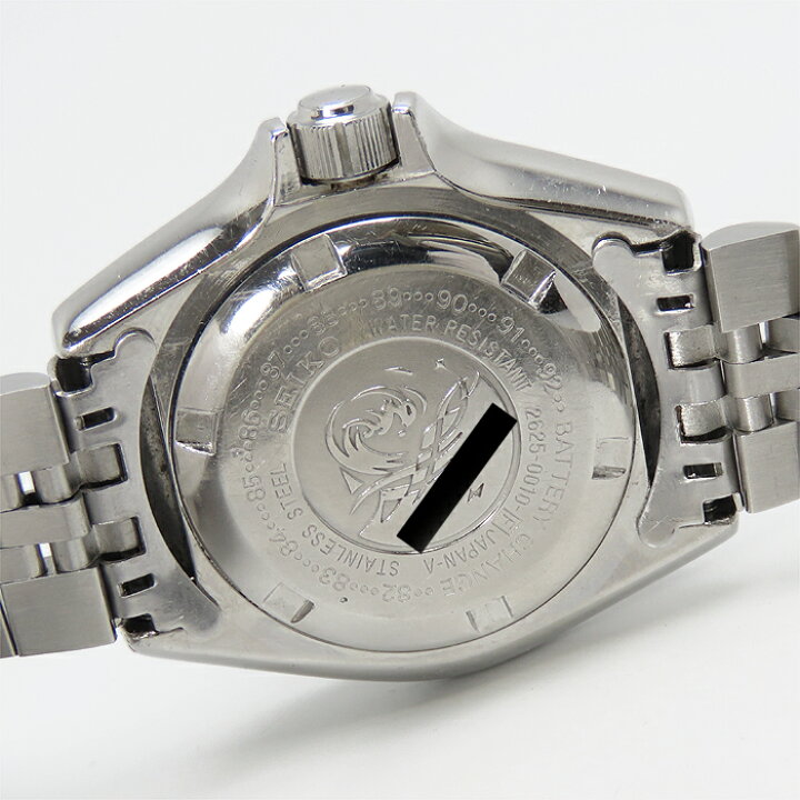 楽天市場】SEIKO セイコー ダイバーデイト 150m 2625-0010 34mm 