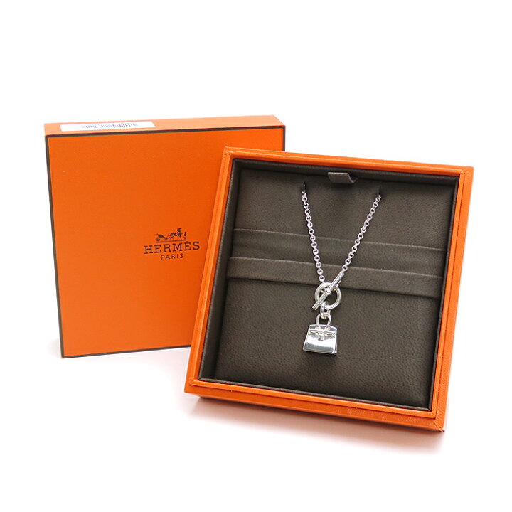 楽天市場】HERMES エルメス ネックレス アミュレット バーキン Ag925  