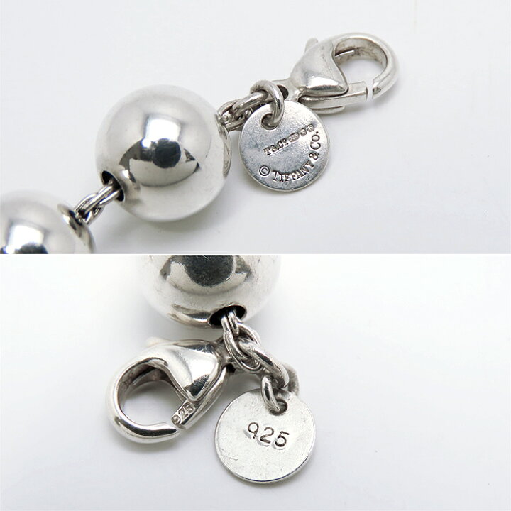 楽天市場】ティファニー ハードウェア ボール ブレスレット 925  