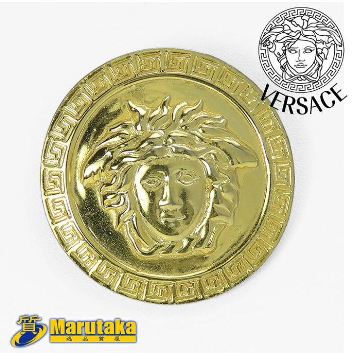 楽天市場】ジャンニ ヴェルサーチ メデューサ ブローチ GP  