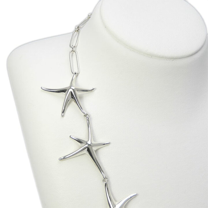 楽天市場】Tiffany & Co. スターフィッシュ ネックレス リンクチェーン 