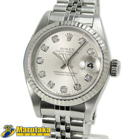 【ロレックス】デイトジャスト 69174G T番 1996年 OH済【箱 保証書付】レディース SS WG シルバー 10PD 自動巻 腕時計 ウォッチ ROLEX 中古 送料無料 質屋出品 兵庫県 西宮市 実店舗あります ご購入日より当社保証1年間 ブランド 資産 コレクション 買取 ブランド 定番 人気