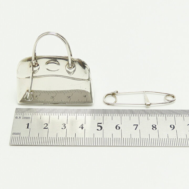 楽天市場】HERMES ボリード タイプ ピルケース ブローチ SV925 