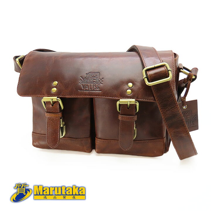 楽天市場】Valise バリス カメラバッグ レザー ブラウン 
