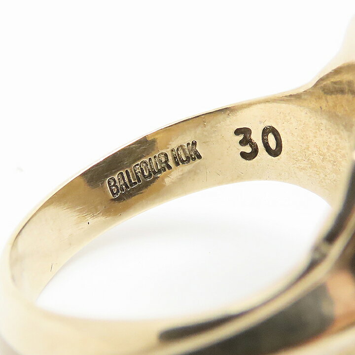 楽天市場】バルフォア社 カレッジリング 17号 K10 BALFOUR 