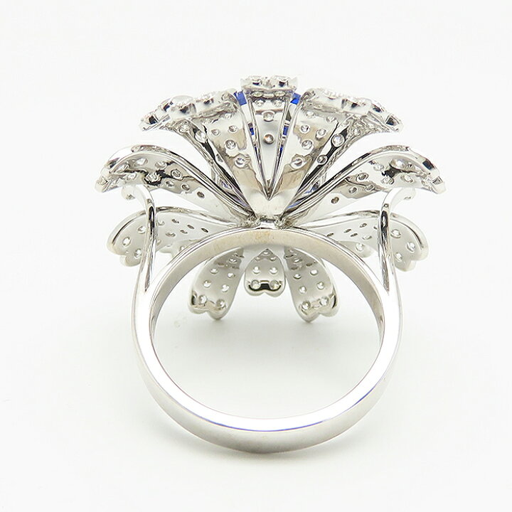 楽天市場】タンザナイト ダイヤモンド ホワイトゴールド リング 鑑別書  