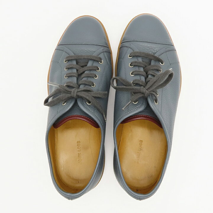楽天市場】JOHN LOBB レヴァー 約25cm UK 6.5 6 1/2 グレー ジョンロブ