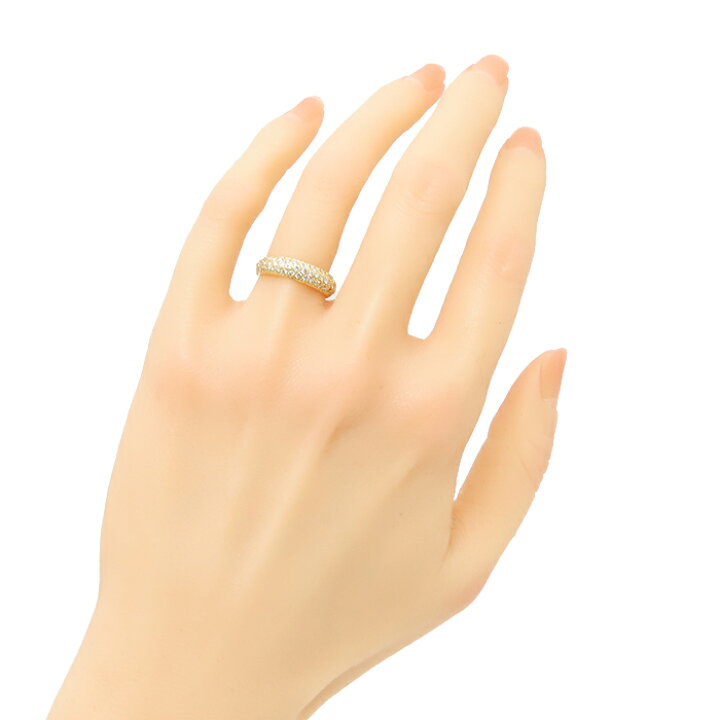 楽天市場】ダイヤモンド 1.10ct イエローゴールド リング 9号 3.0g 