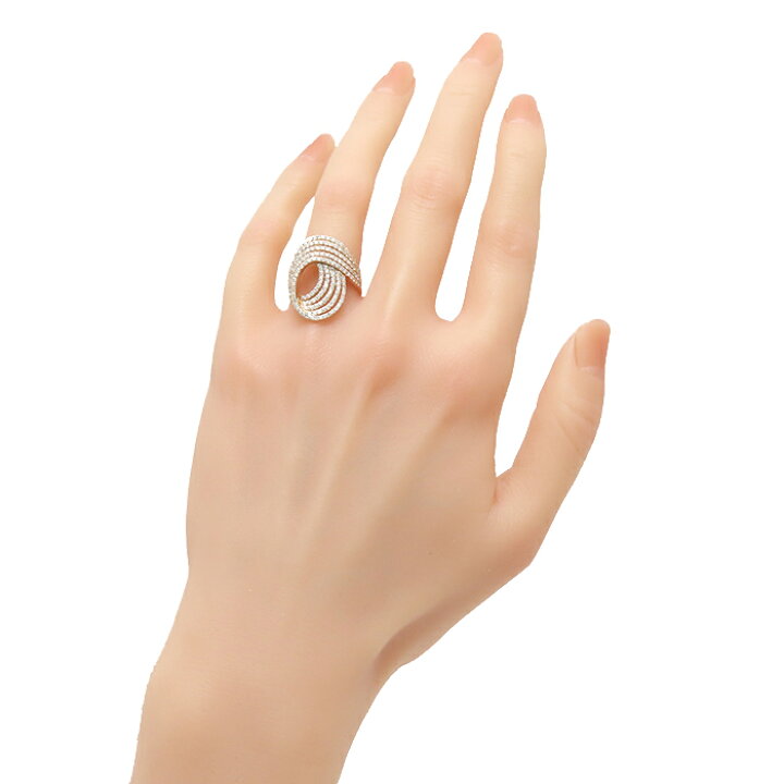楽天市場】【K18 ダイヤモンド リング】ピンクゴールド D 1.45ct 14号 