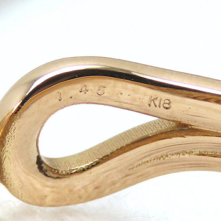 楽天市場】【K18 ダイヤモンド リング】ピンクゴールド D 1.45ct 14号 