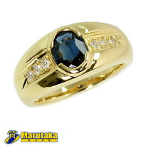 楽天市場】k18 中古（種類（宝石）サファイア）（指輪・リング｜メンズ 