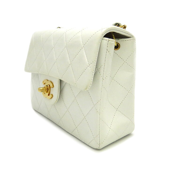 楽天市場】シャネル CHANEL ミニマトラッセ ラムスキン ココマーク 