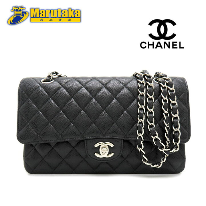 楽天市場】CHANEL シャネル マトラッセ 25 A01112 キャビアスキン 