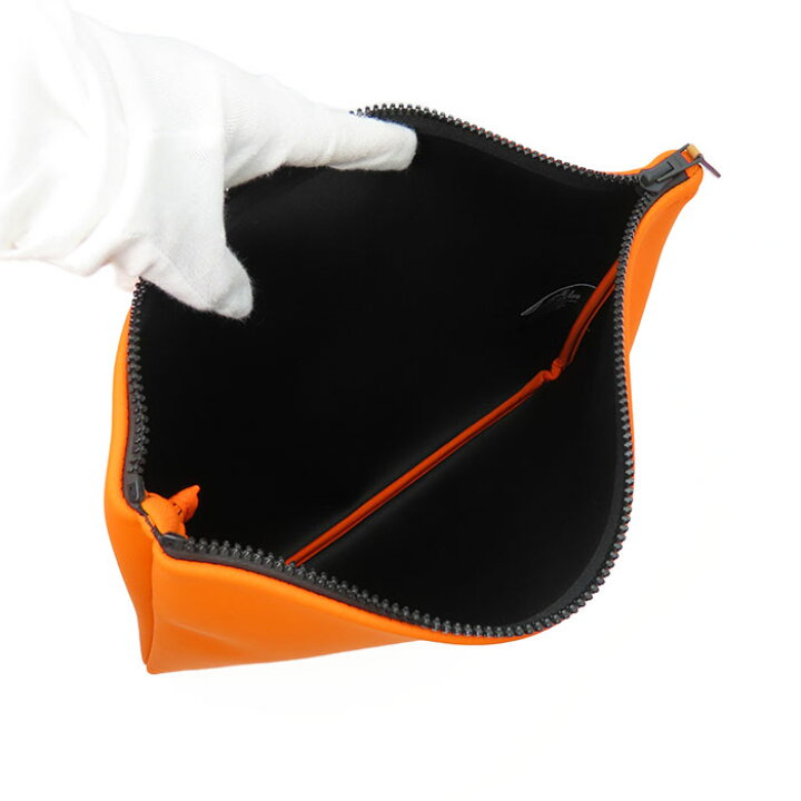楽天市場】【エルメス】HERMES ネオバンGM ナイロン ポーチ オレンジ 