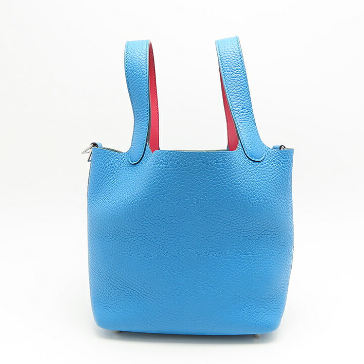 楽天市場】エルメス ピコタンロックPM バイカラー ブルー系 ピンク系  