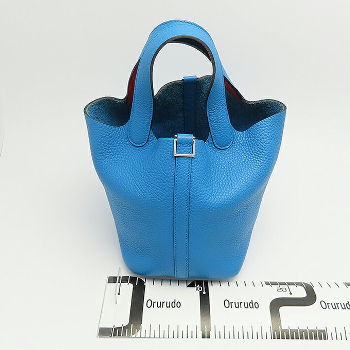 楽天市場】エルメス ピコタンロックPM バイカラー ブルー系 ピンク系  