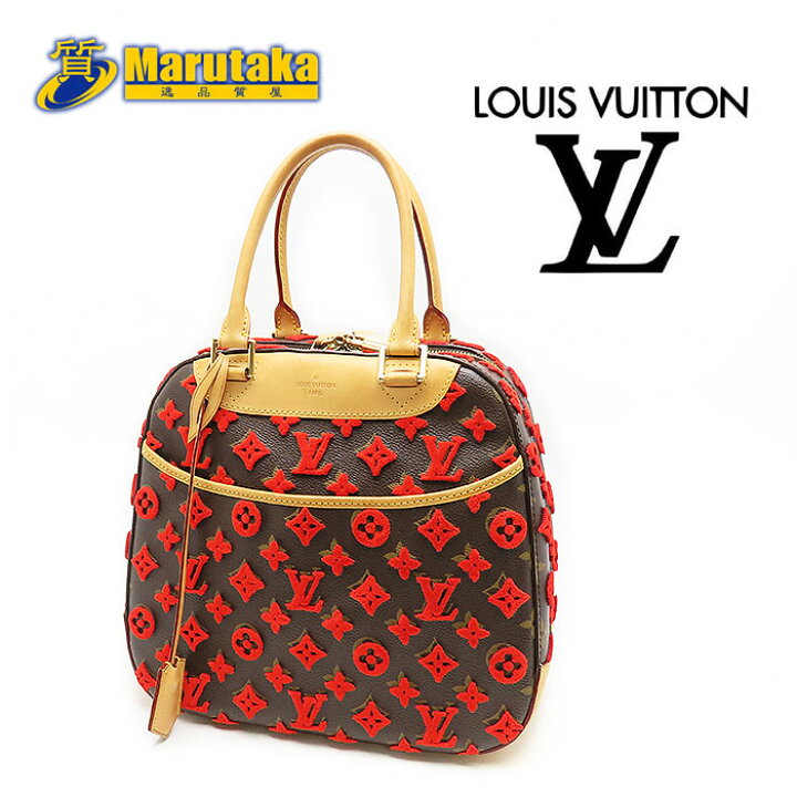 楽天市場】ルイ・ヴィトン ドーヴィルキューブ モノグラムタフタージュ  