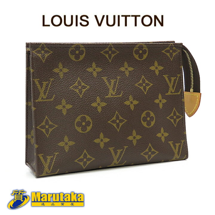 楽天市場】ルイヴィトン 化粧ポーチ ポッシュ トワレ 19 M47544 DU0094  