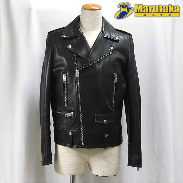 楽天市場】サンローランパリ クラシック モーターサイクル ジャケット  