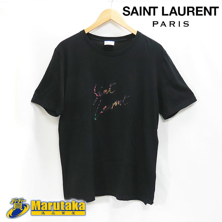 楽天市場】【サンローラン】Tシャツ 半袖 カットソー UP73 2018 00804  