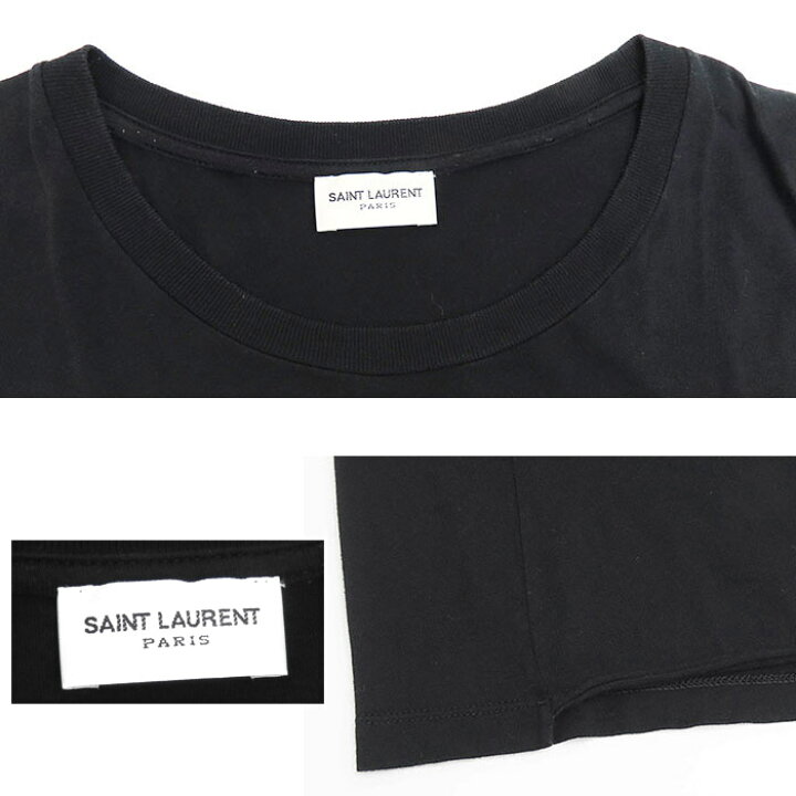 楽天市場】SAINT LAURENT サンローラン Tシャツ UP73 2018 00804 半袖 