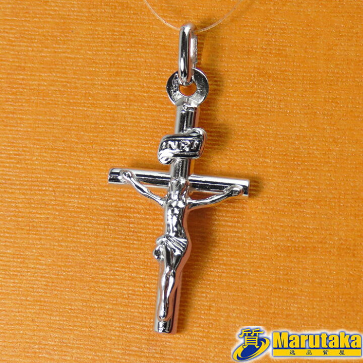 楽天市場】ウノアエレ 585 INRI クロス 十字架 ペンダントトップ 14金 