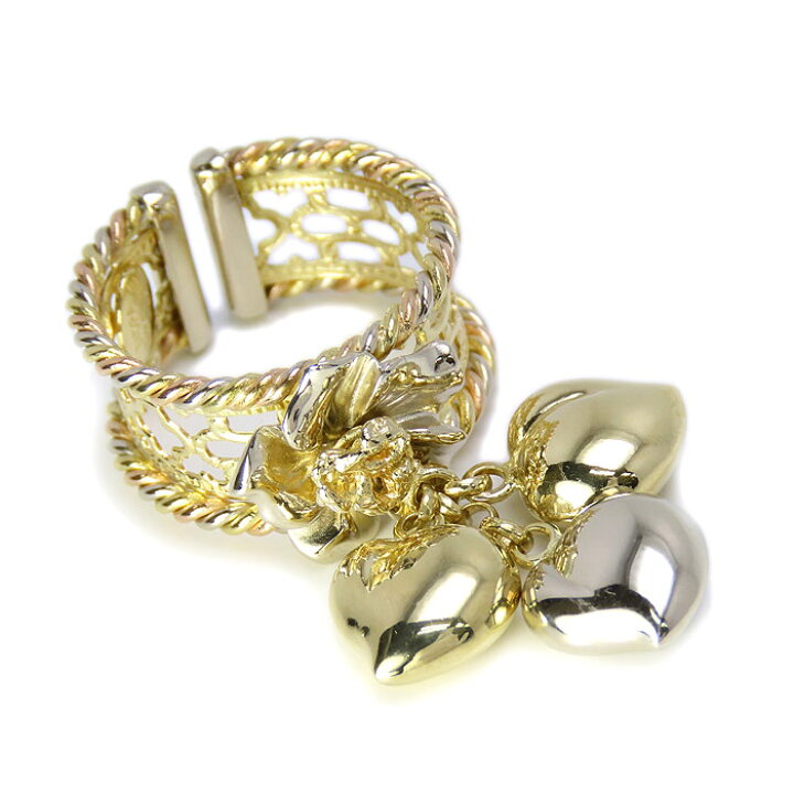 楽天市場】K18 SIDRA シドラ リング 15号 YG WG PG スリーカラー  