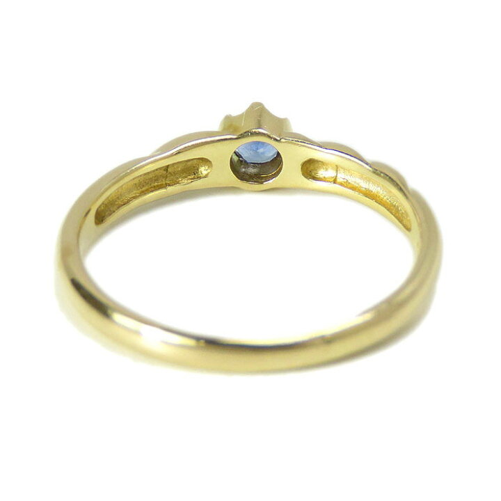 楽天市場】ヴァンドーム青山 K18 サファイア リング 9.5号 指輪 18金  