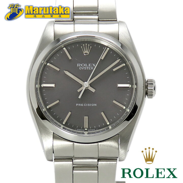 楽天市場】ロレックス オイスター プレシジョン 6426/0 グレー文字盤  