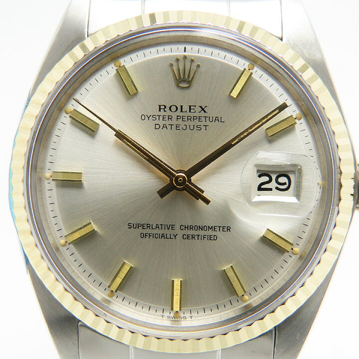 楽天市場】ロレックス デイトジャスト 1601/3 トリチウム 1971年頃  