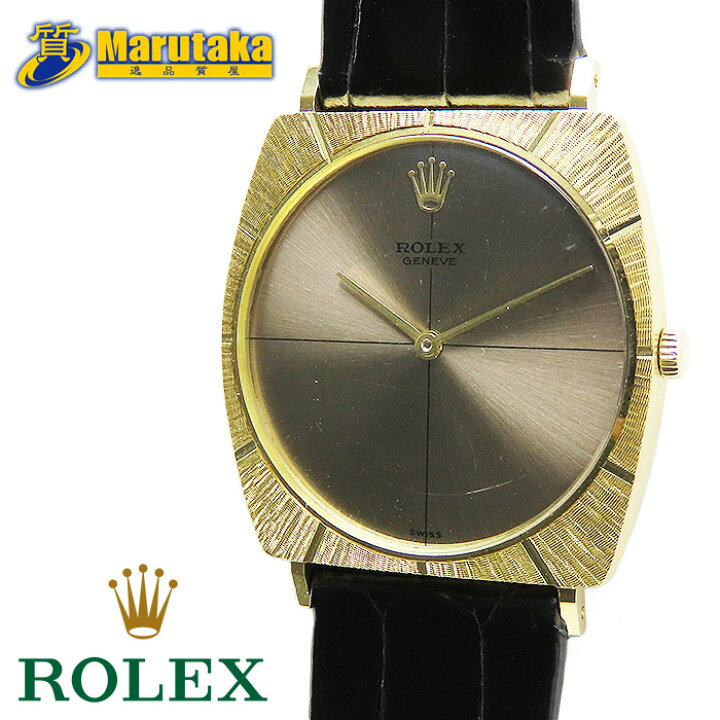 楽天市場】ロレックス チェリーニ 3714/8 手巻 1965年頃 K18 750 YG 
