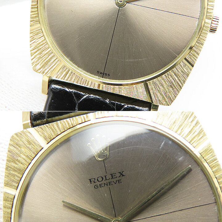 楽天市場】ロレックス チェリーニ 3714/8 手巻 1965年頃 K18 750 YG 