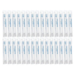 【最強翌日配送】【ネコポス送料無料】【ホテルアメニティ】【個包装タイプ】業務用 日本製 使い捨てハブラシセット 液体ハミガキ(キシリトール)付 x 30本セット - 業務用歯ブラシ。キシリ