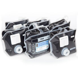 ★リターン品★【F04】F04 ブラックインク 6本セット　DP-F850/820/750/720/650/620/550/520用 送料無料　デュプロ DUPLO用