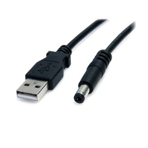 StarTech.com USB-5V DCdP[u 2m DCvOiO`5.5m^a2.1mmj ubNUSB2TYPEM2M 1{