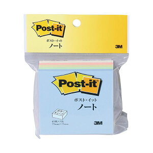 3M ポストイットカラーキューブ 再生紙 75×75mm 5色 CP-33 1セット(10冊)