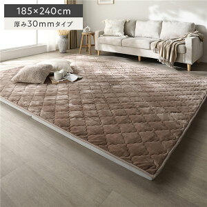 �Ɍ� ���O �P�i ��185×240cm ����30mm�^�C�v �t�����l�����n ���J�u���E�� �������E���^�� �􂦂� �J�o�[�����O�d�l ���O�}�b�g �O�~ �t���A�}�b�g