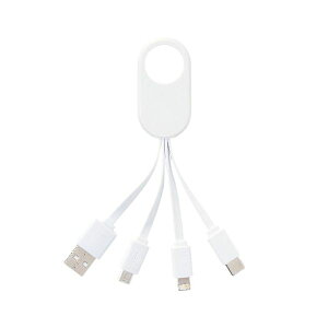 �y10�{�Z�b�g�z 3in1USB�P�[�u�� 3��̃R�l�N�^�ŗl�X�ȓd�q�@��Ɛڑ��\ �R���p�N�g �S����130mm SP-35981X10