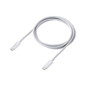 �G���R�� USB2.0�P�[�u�� USB Type-C TM - USB Type-C/240W 1.5m �z���C�g MPA-CCPE15WH