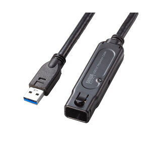 �T�����T�v���C USB3.2�A�N�e�B�u���s�[�^�[�P�[�u��10m�i�����~�߃��b�N�@�\�t���j KB-USB-RLK310