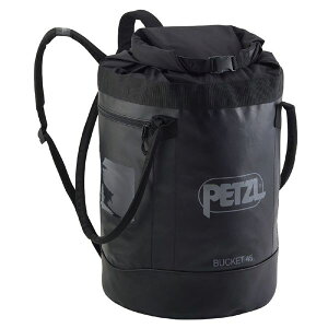 PETZL ぺツル 自立型小型バック バックパック バケット 45L ブラック S001CA02