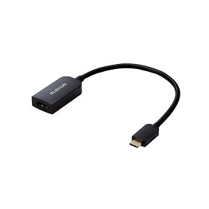 �G���R�� USB Type-C(TM) - HDMI(R)�ϊ��A�_�v�^�[ 1�|�[�g �X�}�z���e���r�ɃJ���^���ڑ� MPA-CHDMIQBK3