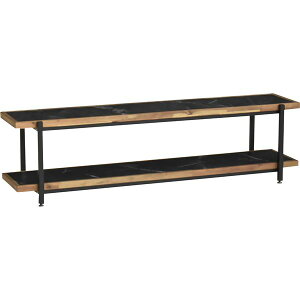 ローボード 幅約150cm DGY ダークグレー 組立品【代引不可】