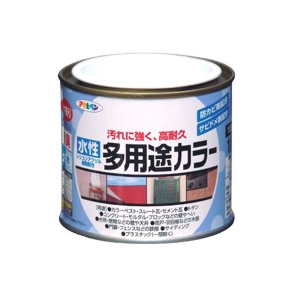 楽天市場】水性多用途カラー ライトグレー 1/5L【5個セット】【代引