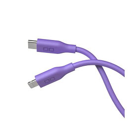 （まとめ） CIO シリコンケーブル CtoL 0.15m パープル CIO-SL30000-CL015-PP 1本 【×2セット】